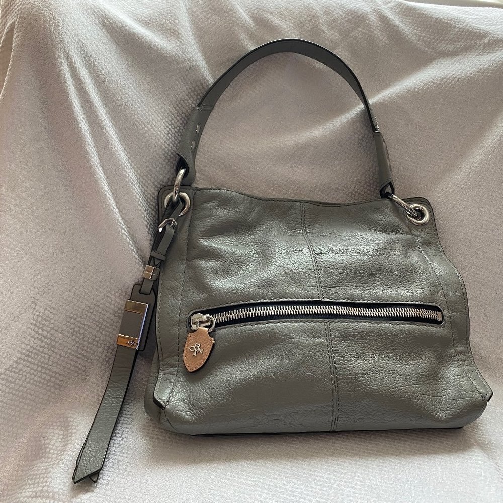 OrYANY Dark Grey Leather Shoulder/Handbag